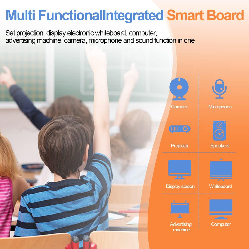 55 Inch 4K UHD Touch Screen Interactive Smart Whiteboard B2395