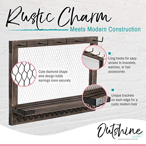 Wall Hanging Jewelry Organizer L468