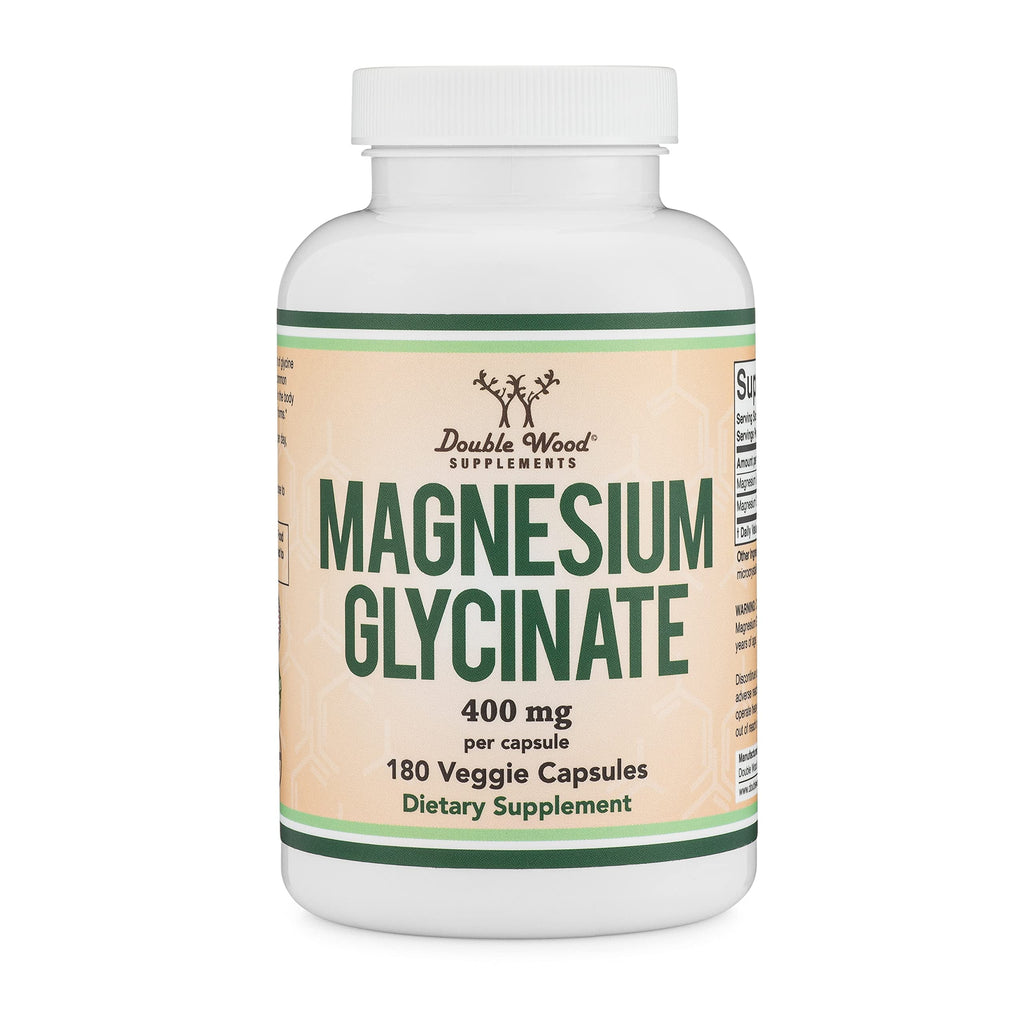 Magnesium Glycinate 400mg, 180 Capsules Y426240