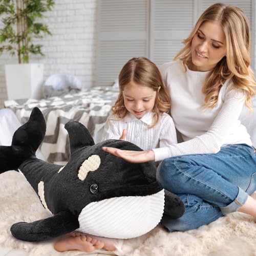 31.5Inch Orca Stuffed Animal Plush Soft Killer Whale M19850