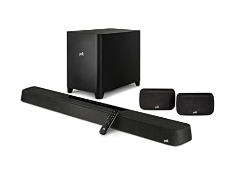 5.1.2 Channel Sound Bar with 10" Wireless Subwoofer, Black G60077
