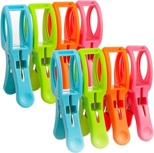 8 Pack Beach Towel Clips U375