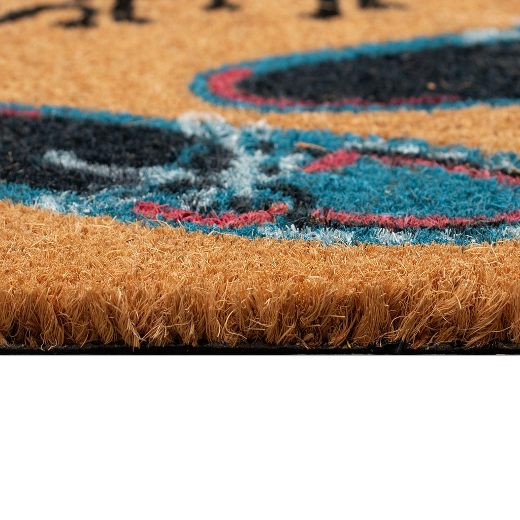 Natura Please Remove Your Shoes Coir Doormat with Non-Slip Backing