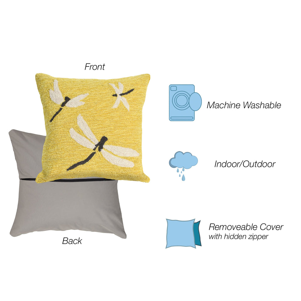 Frontporch Dragonfly Indoor Outdoor Throw Pillow
