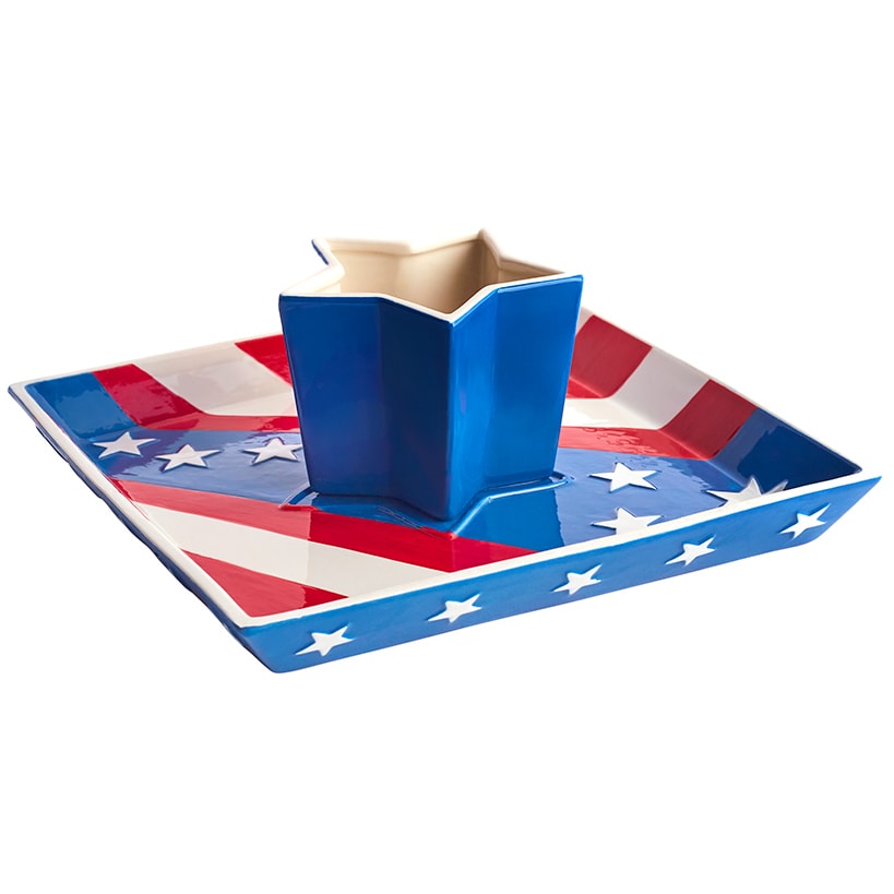 Americana 2-in-1 Serving Tray