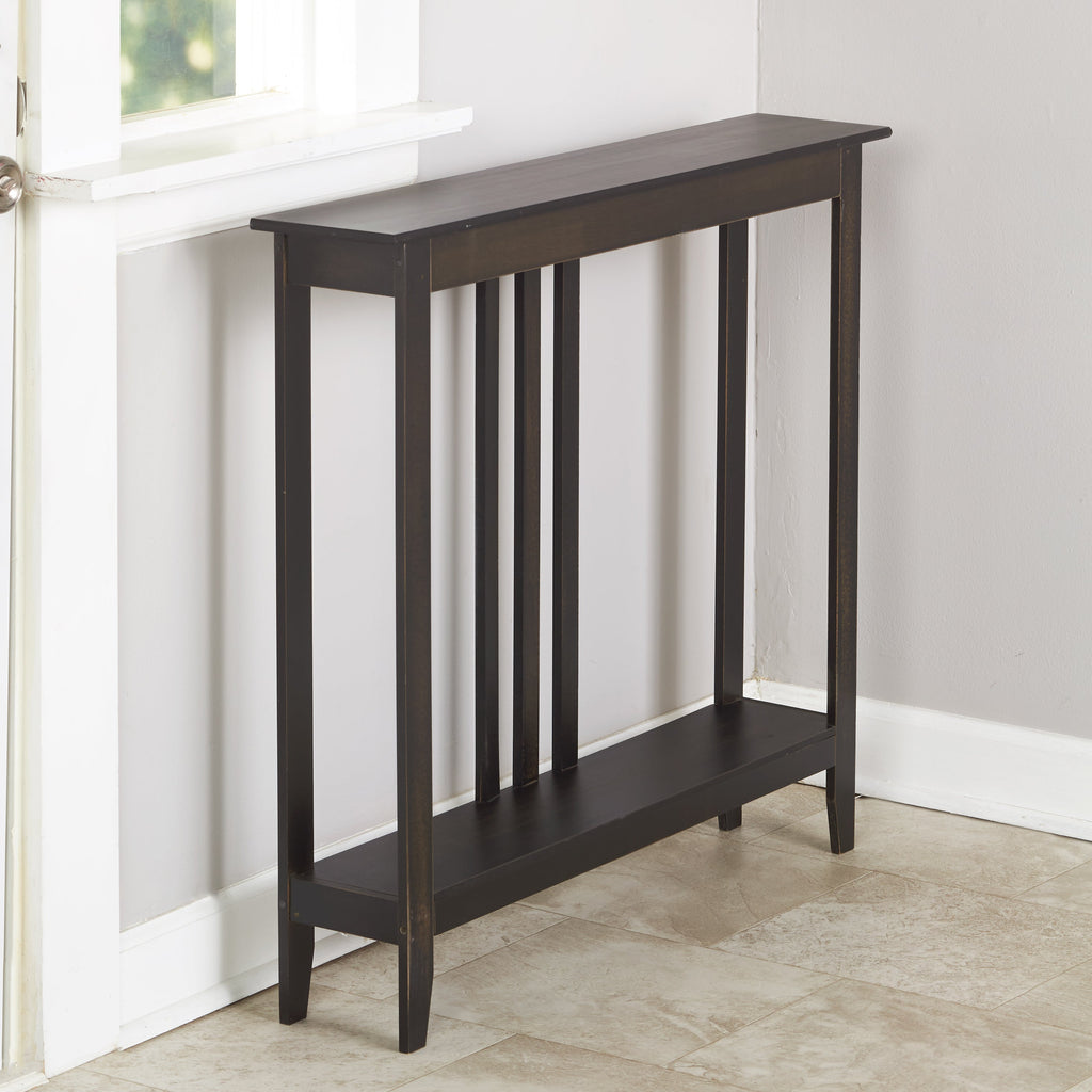 Narrow Wood Console Table N52753