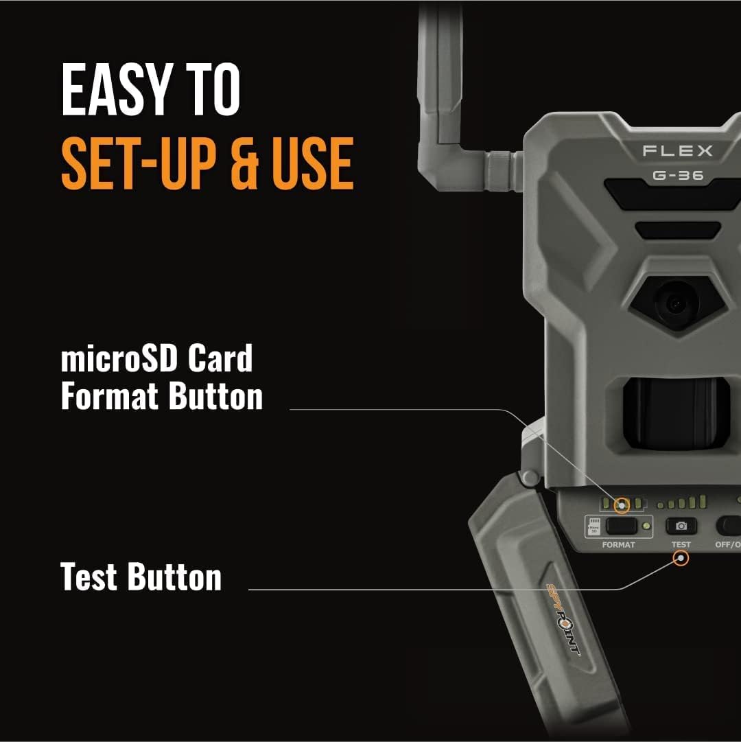 Cellular Trail Camera with 36MP Photos and 1080p Videos J934