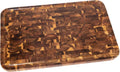 Acacia End Grain Cutting Board with Juice Groove, 24" x 16" x 1" P5907