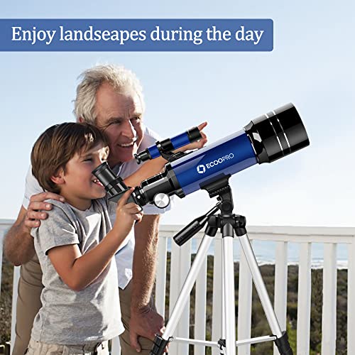 70mm Refractor Telescope with Adjustable Tripod N823