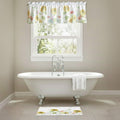 Farm Fresh Flowers Valance, Bath Rug or Shower Hooks Set of 12