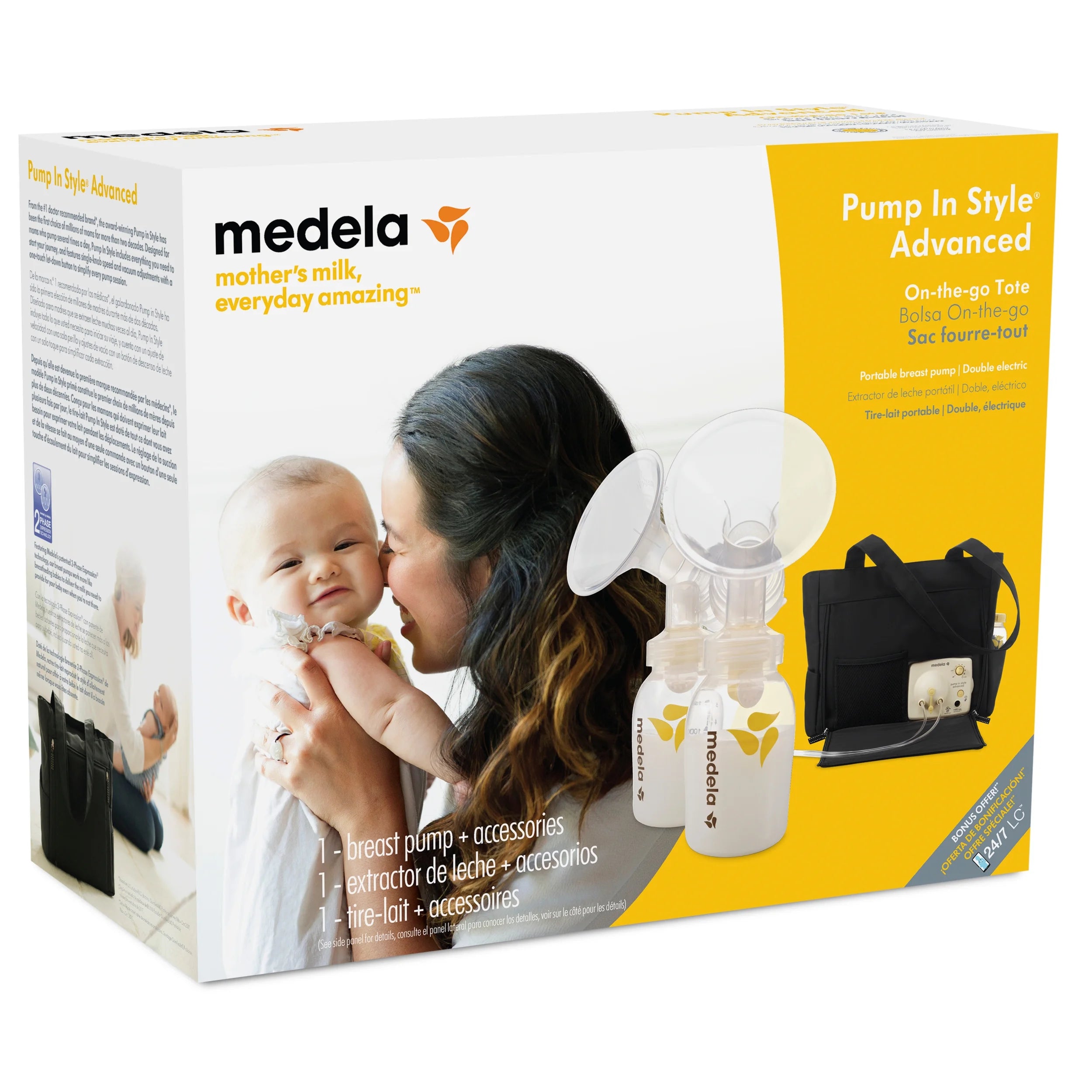 Breast Pump with Tote U7389