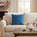 Patriotic Check Sham Accent Pillow E38563
