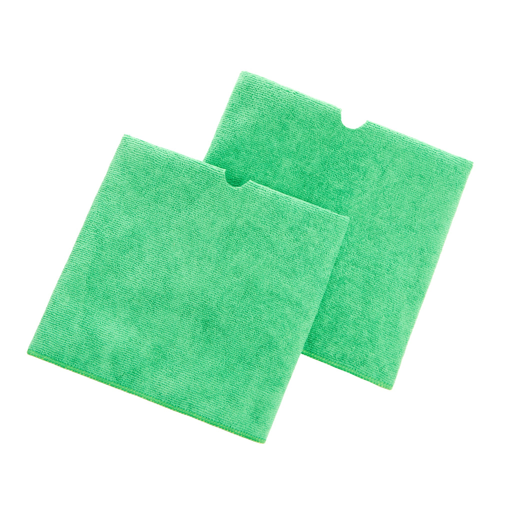 Microfiber Mop Cape, Attach to Any Pole Handle, 2-Pack K658250