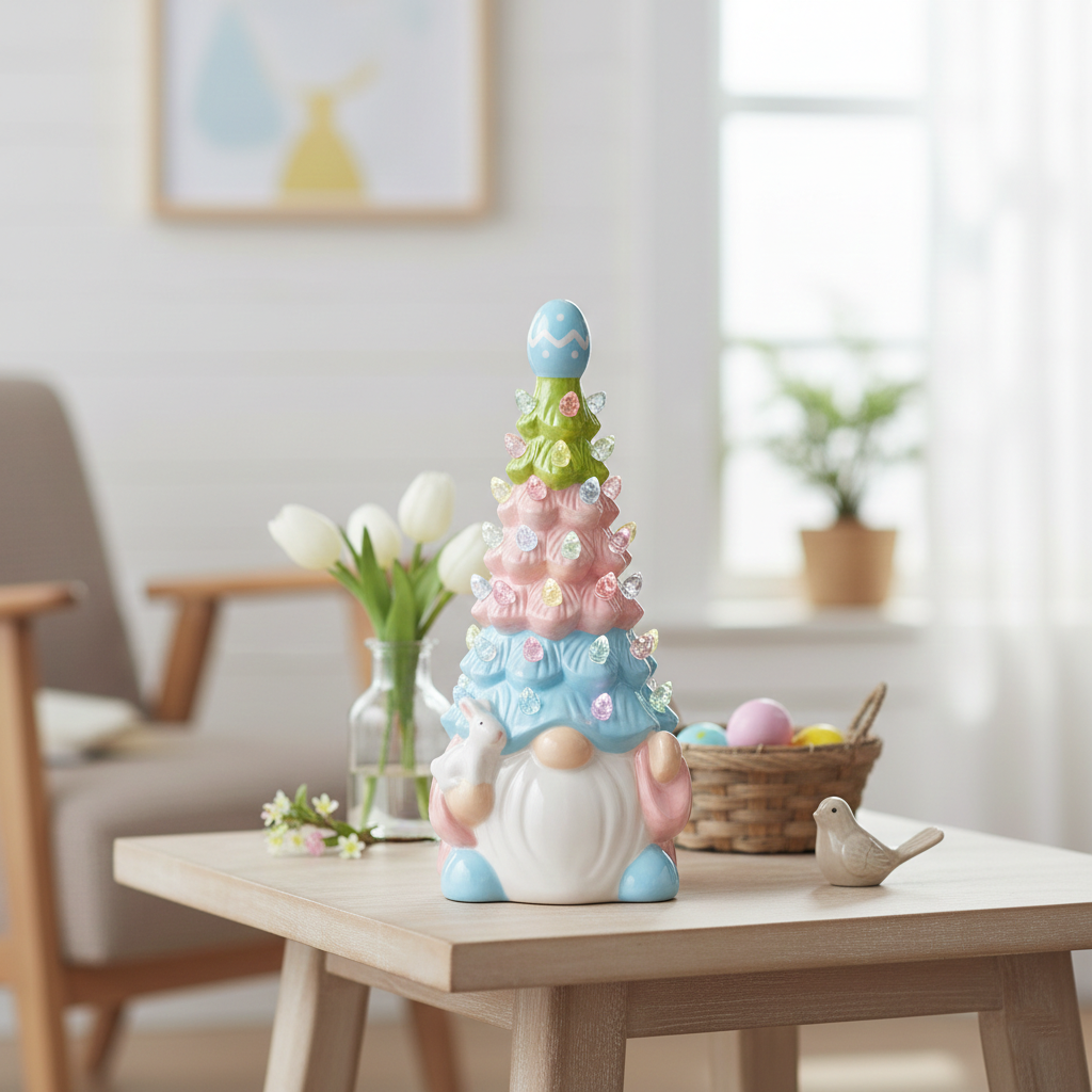 Lighted Gnome Tree O961