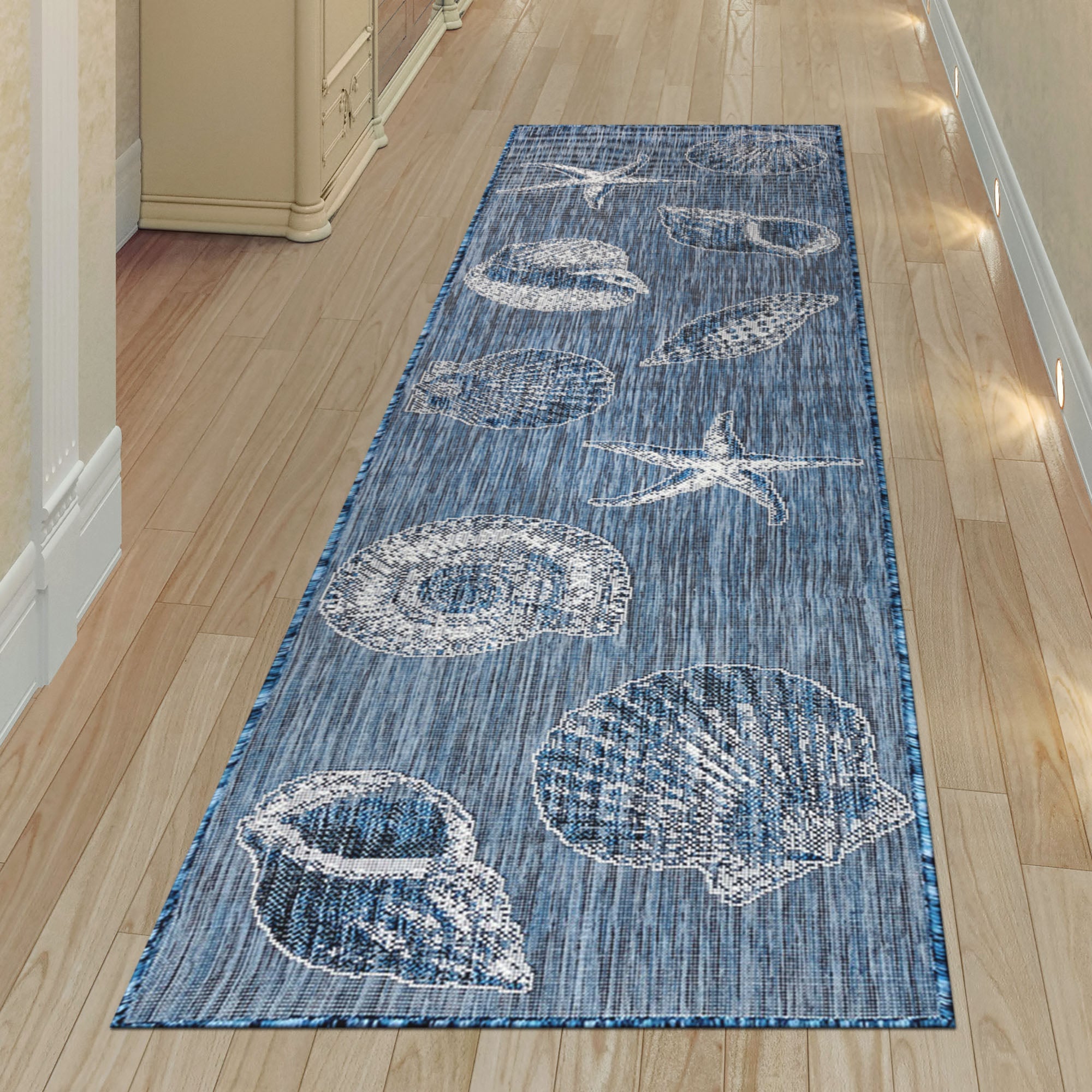 Carmel Shells Indoor Outdoor Area Rug