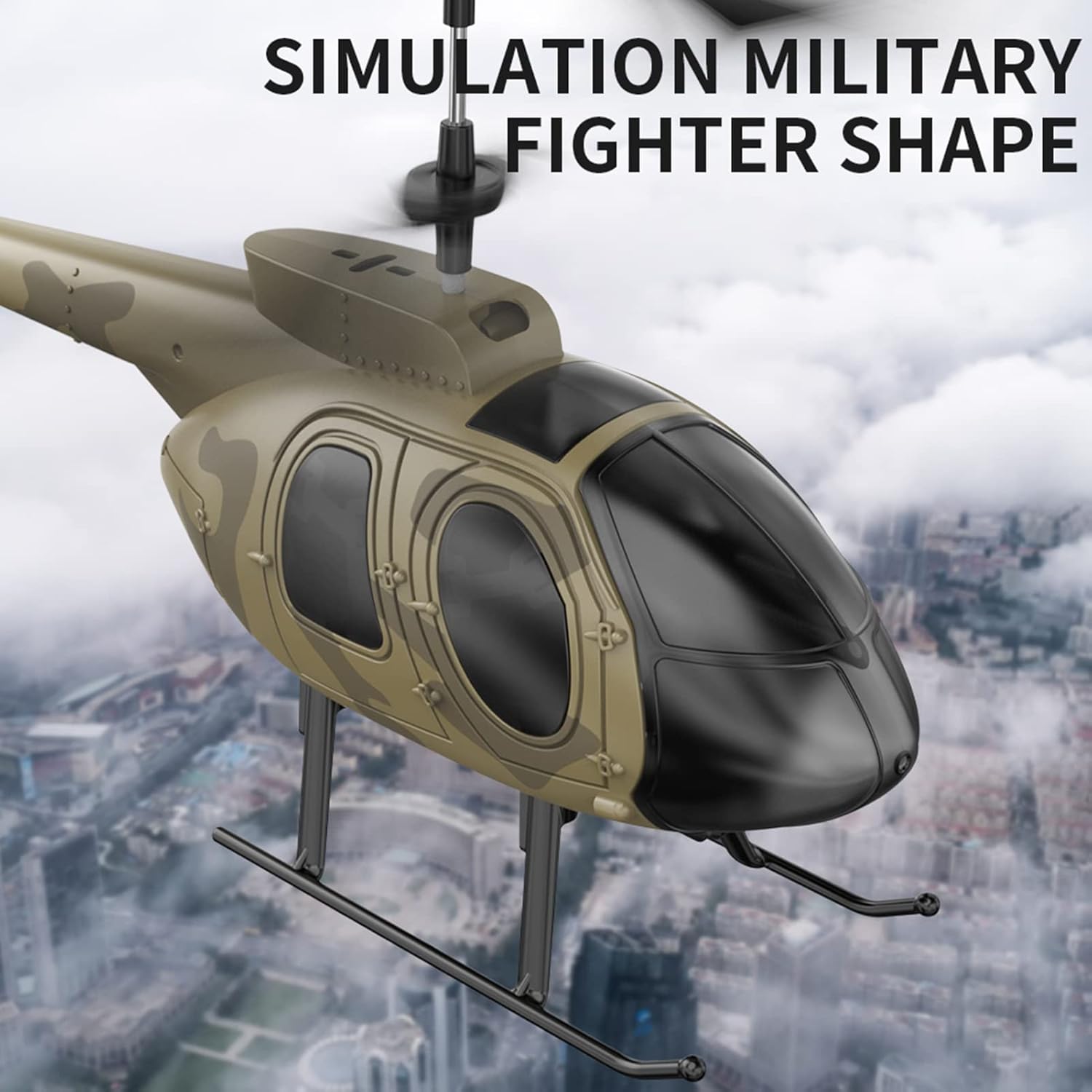 2.4GHz RC Helicopter with 3 Batteries E878