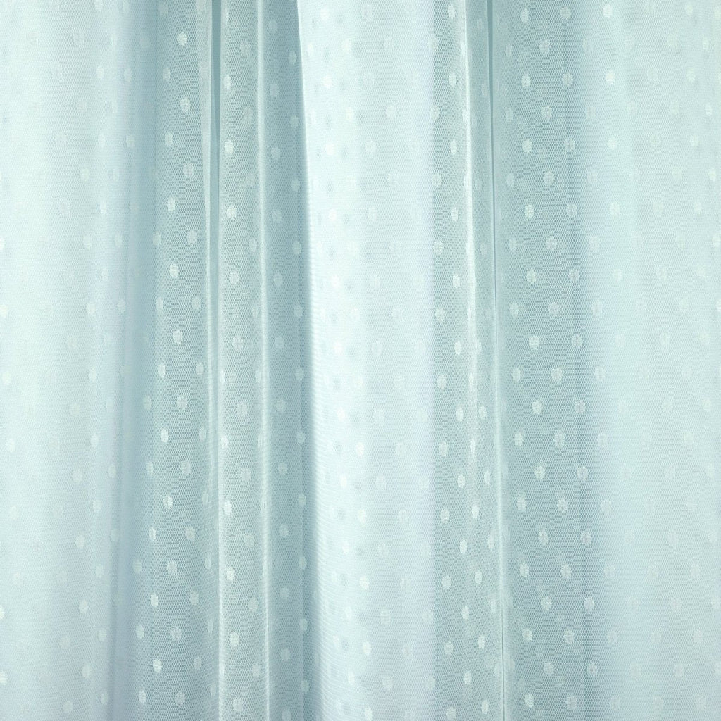 Cottage Polka Dot Sheer Window Curtain