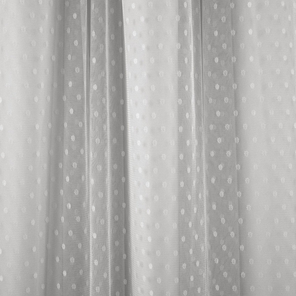 Cottage Polka Dot Sheer Window Curtain