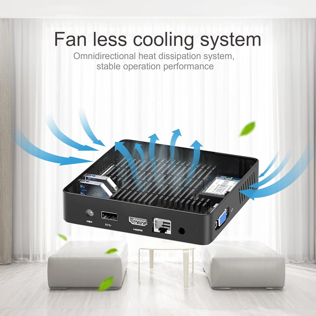 Mini PC 4GB RAM 64GB eMMC Celeron N4020 X9383