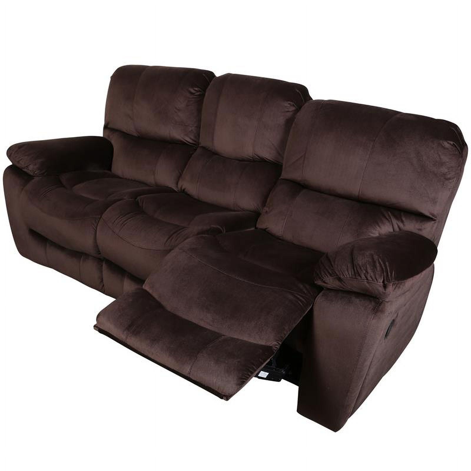 Chocolate Reclining Sofa T53993