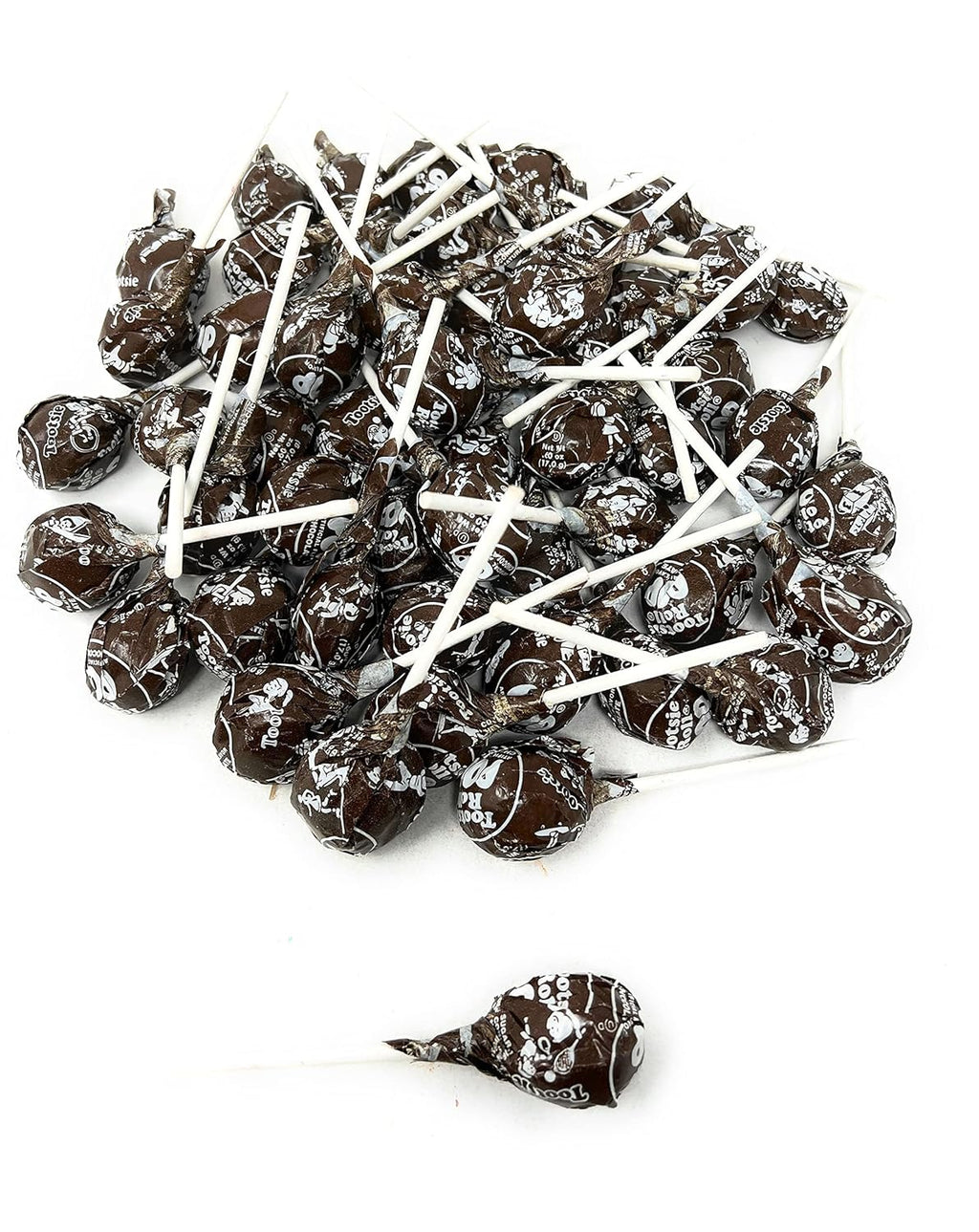Chocolate Lollipops Bulk Candy 50+ Count 2.25 lbs (36 Oz) G812