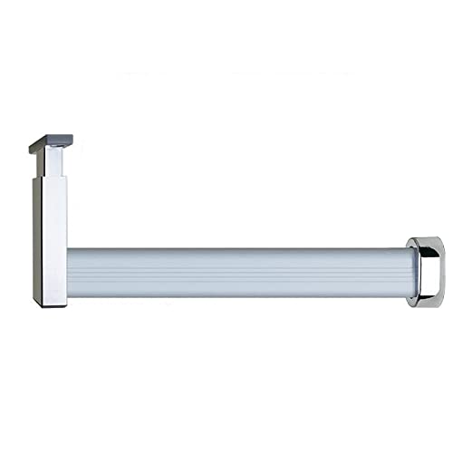 10 20 30 40 50 60 70 80cm Heavy Duty Closet Rod with Screws & Flange S751184