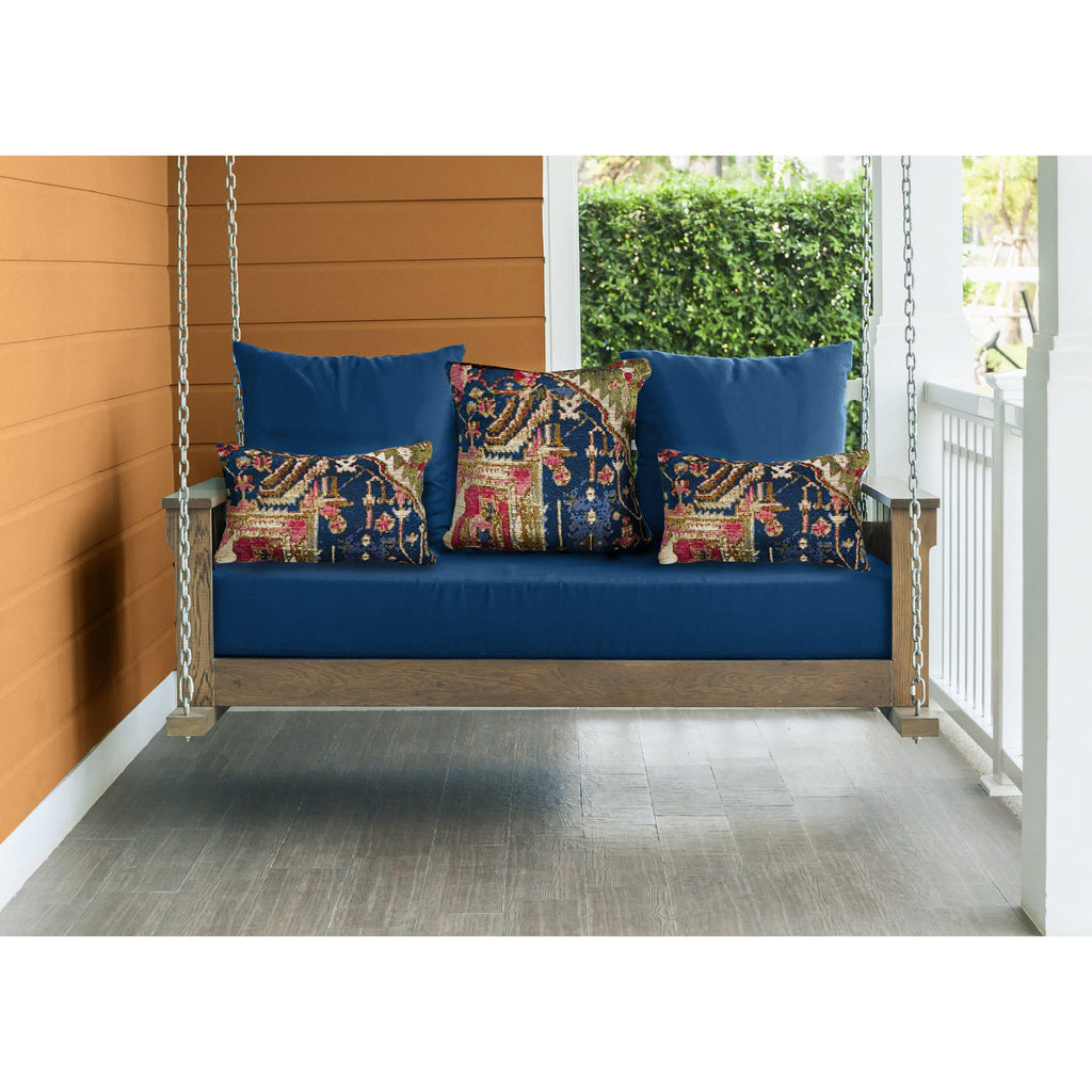 Marina Heriz Indoor Outdoor Throw Pillow