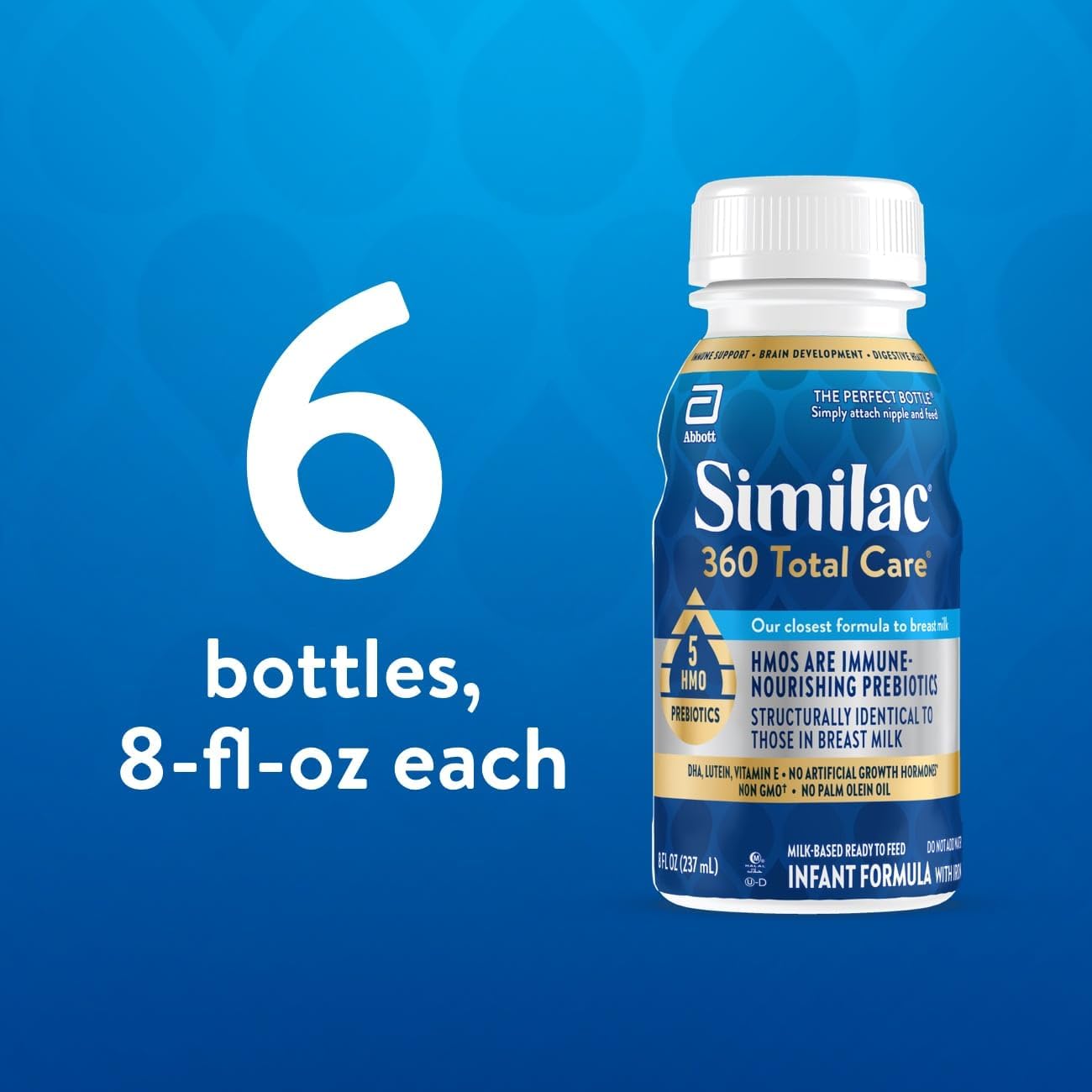 8-fl-oz Ready-to-Feed Infant Formula (Pack of 6) O540978