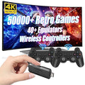 Wireless Retro Game Console with 20,000 Games and Dual 2.4G Wireless Controllers E691