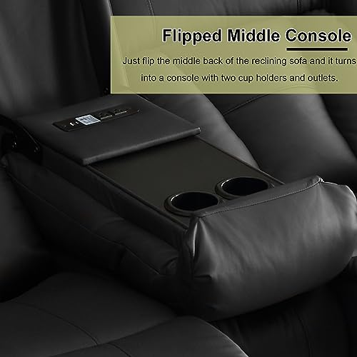 Manual Reclining Loveseat with Side Pockets K465744