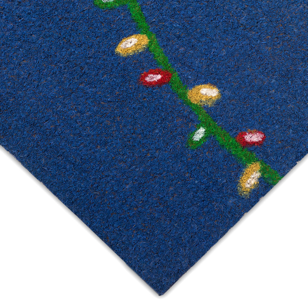 Natura Frosty And Bright Coir Doormat with Non-Slip Backing