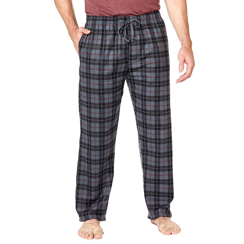Men's Plaid Flannel Pants (Set of 3) O485454