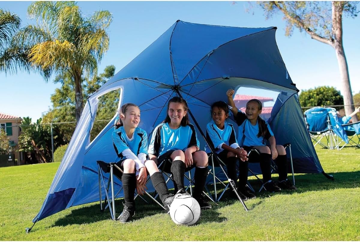 SPF 50+ Sun and Rain Canopy Umbrella (8-Foot) I396009