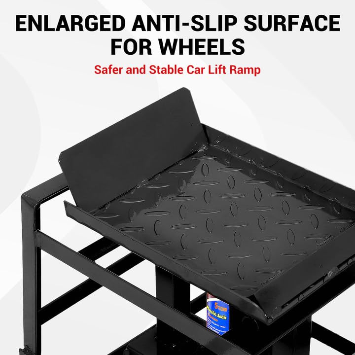 2PC 5Ton Hydraulic Car Ramps J412