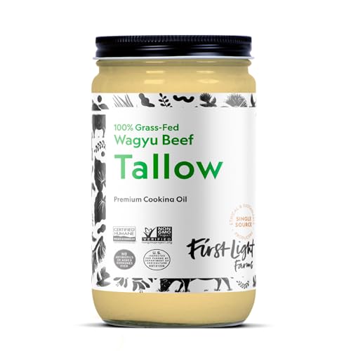Wagyu Beef Tallow, 14oz Glass Jar B66453
