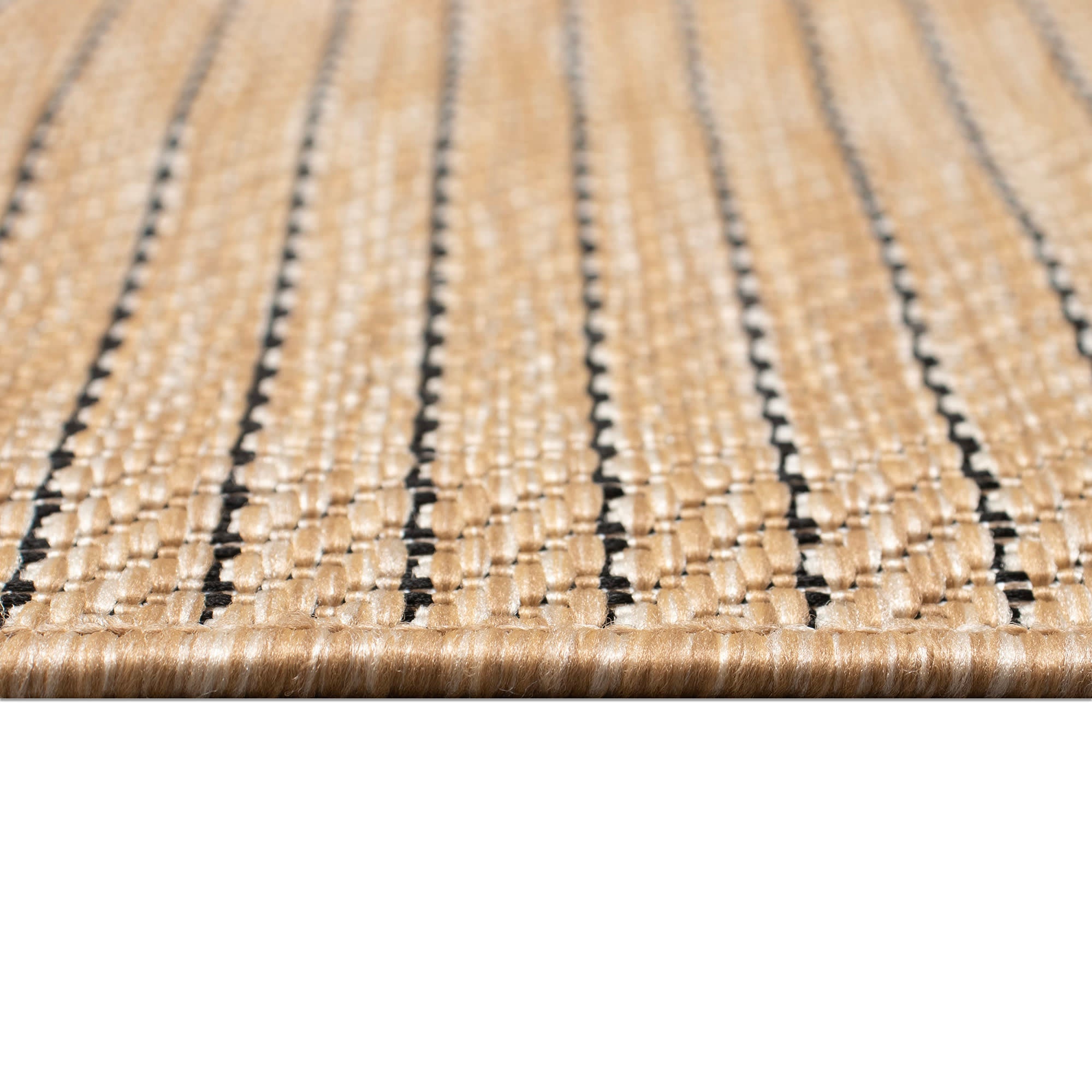 Carmel Texture Stripe Indoor Outdoor Area Rug