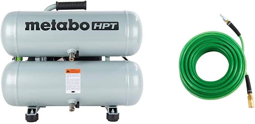 4-Gallon Electric Twin Stack Portable Cast Iron Oil Lubricated Air Compressor Q795628