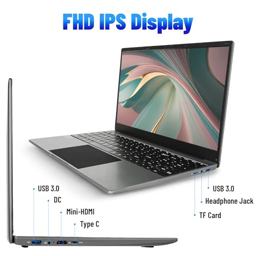15.6" Laptop Computer with 16GB DDR4 512GB SSD and 1080P Full HD Display G403