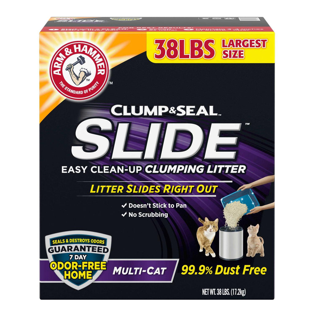 Slide Easy Clean-Up Clumping Cat Litter O742178