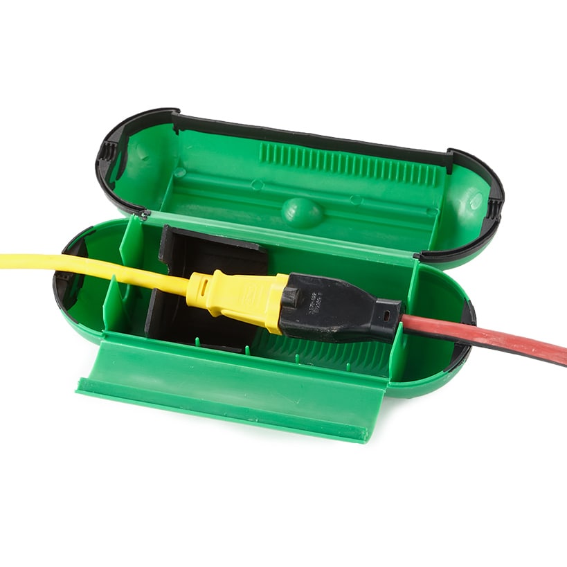 Extension Cord with Waterproof Safety Seal Connector Set of 2