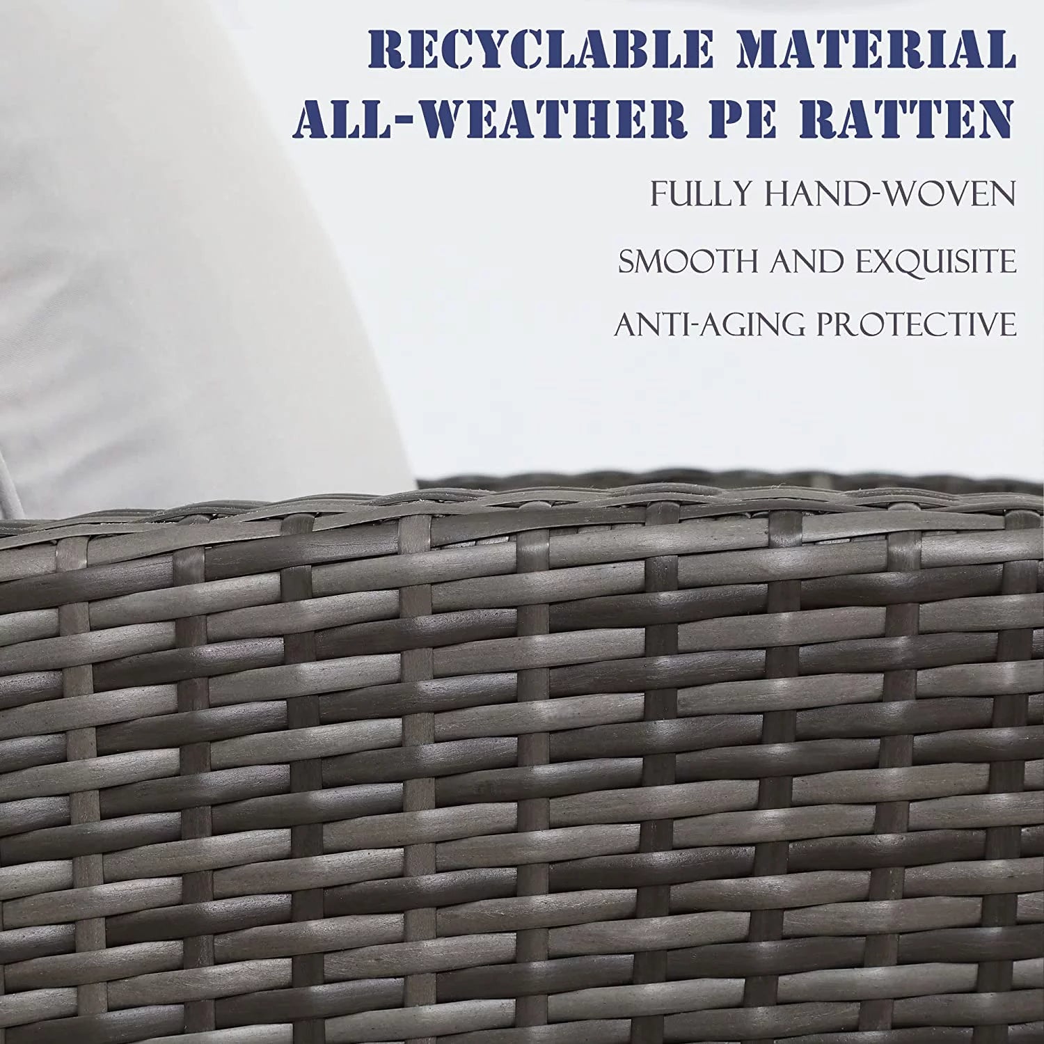 Gray Rattan Wicker Outdoor Patio Furniture Set X993