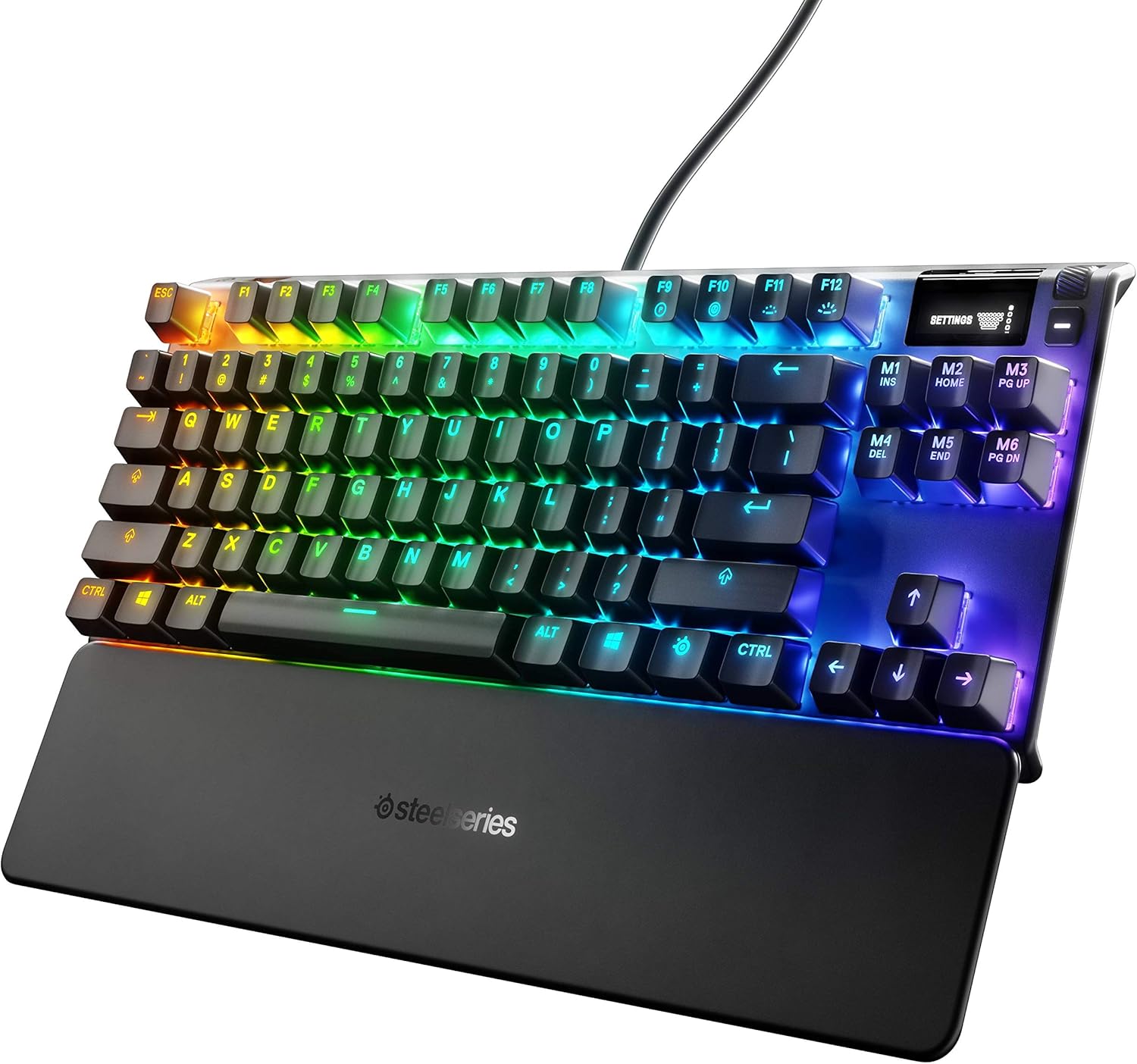 Mechanical Gaming Keyboard with OLED Smart Display and RGB Backlit G2192