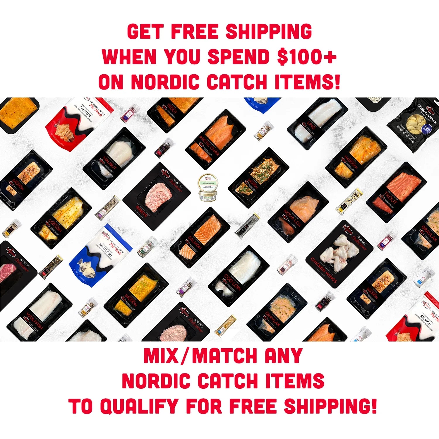 2lb Bundle Fresh Cod & Haddock C120845