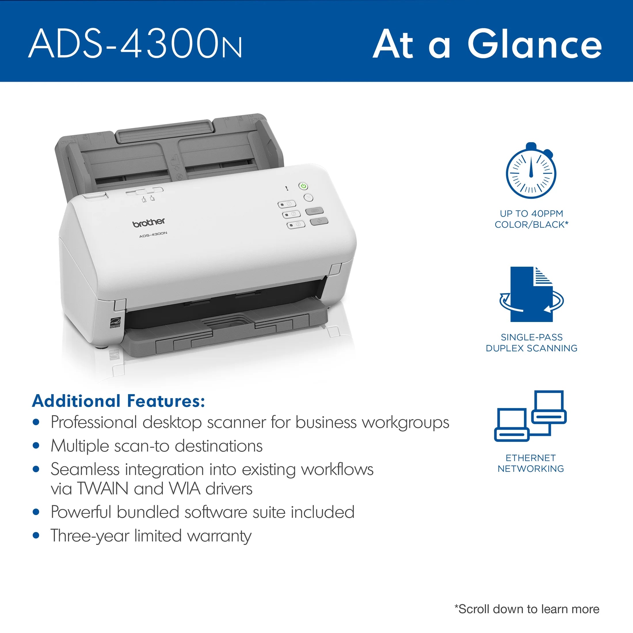 Professional Desktop Document Scanner J654