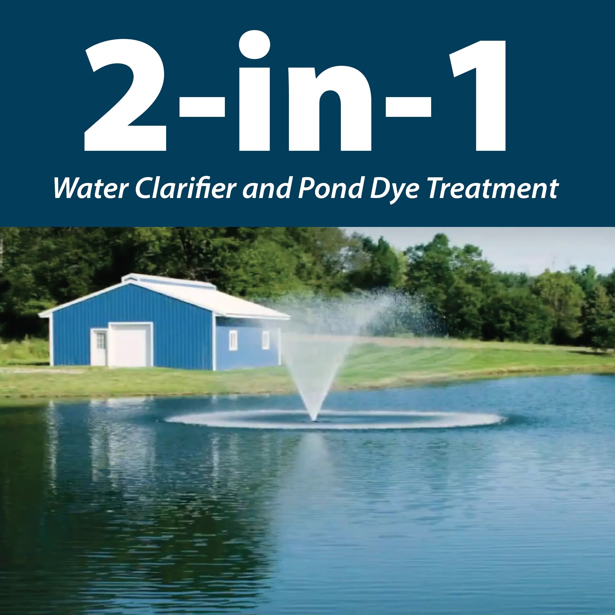 4 Quarts Liquid Pond Dye Concentrate V7382