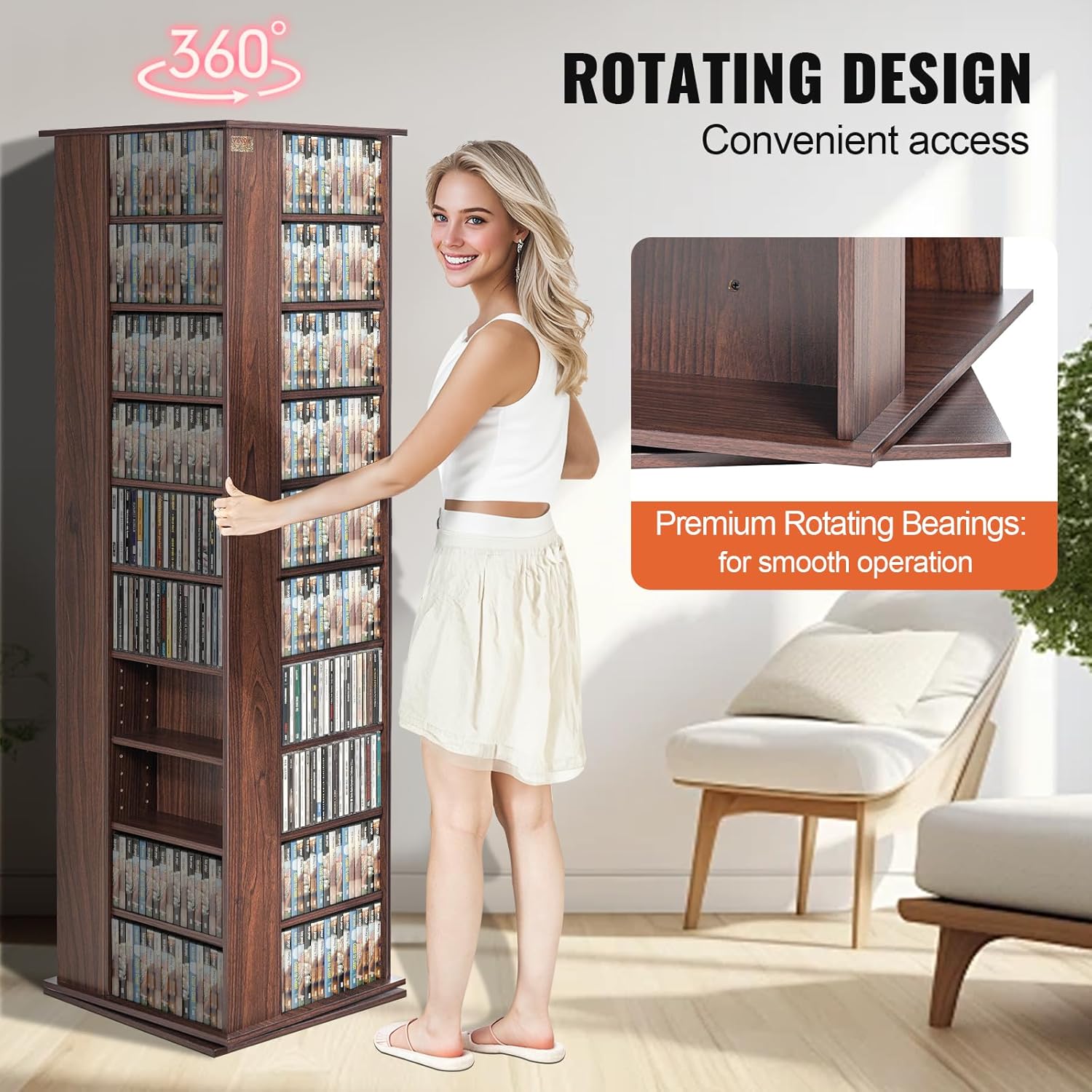 Espresso Media Storage Cabinet X5021