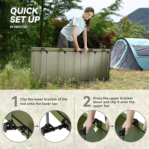 Ultralight Folding Camping Cot Bed (Grey) P969
