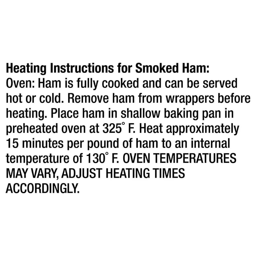 Hickory Smoked Half Tavern Ham, Fully Cooked, Boneless C501