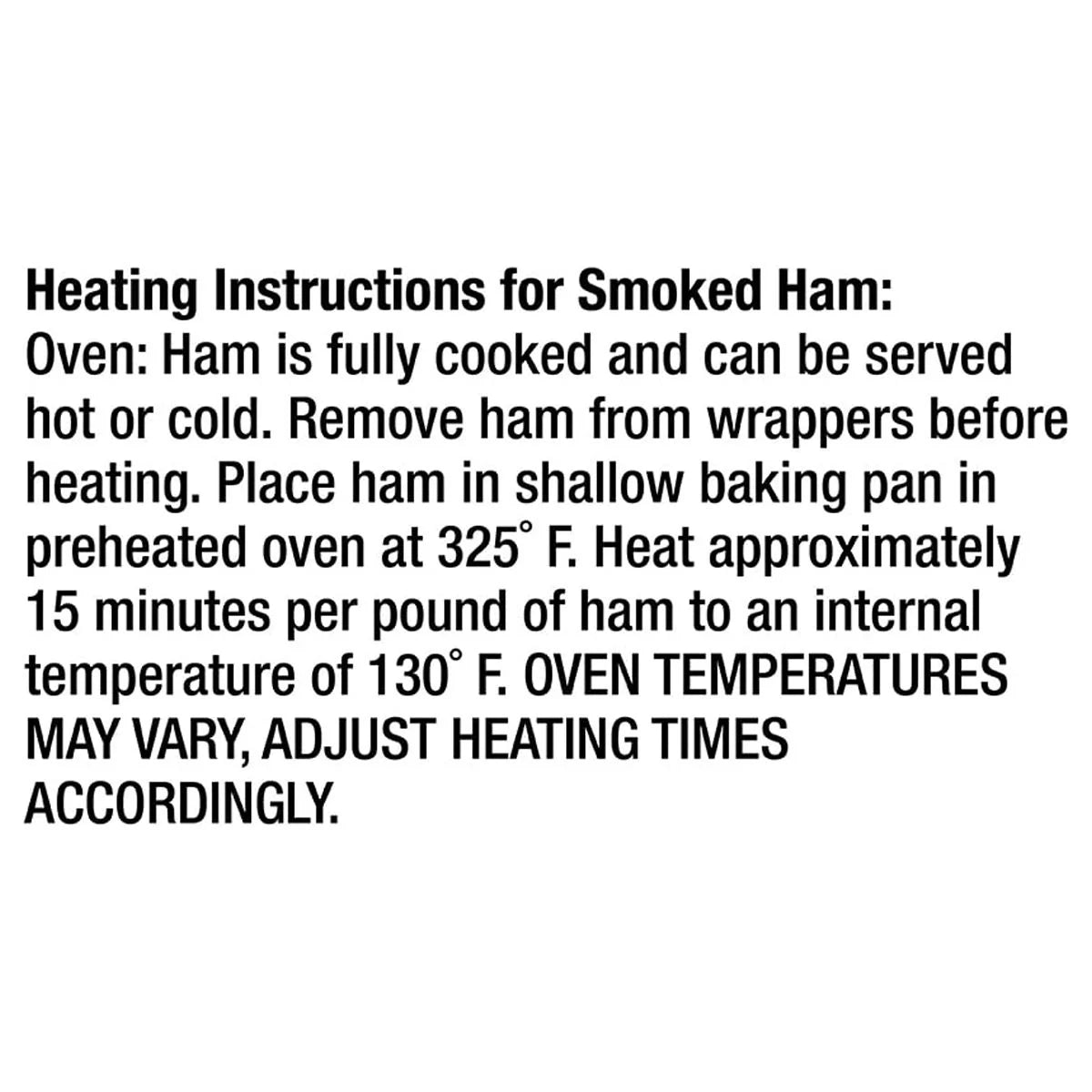 Hickory Smoked Half Tavern Ham, Fully Cooked, Boneless C501