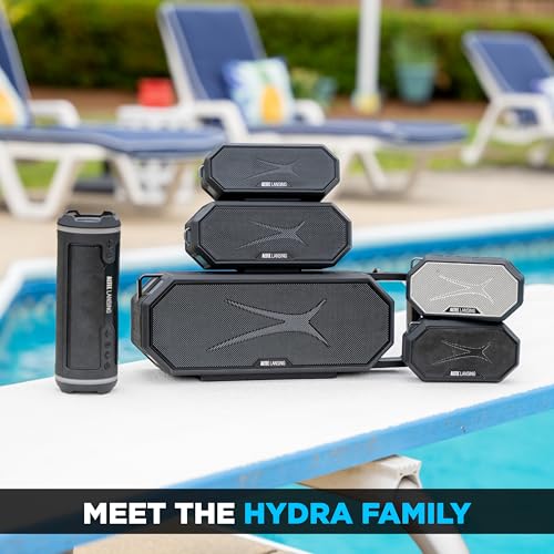 Wireless Bluetooth Speaker, 16H Battery, RGB Lights, IP67 Waterproof R126976